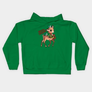 Little Reindeer Kids Hoodie